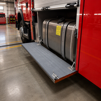 Étape d'épaississement à couche unique avec des systèmes de carrosserie automobile latéraux rétractables légers Accessoire d'équipement de lutte contre l'incendie télécommandé