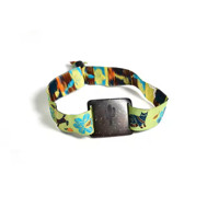 Meilleurs Nouveaux Produits 2026 : Bracelet en Tissu Polyester à Sublimation avec Passeur RFID en Coque de Noix de Coco pour Concerts