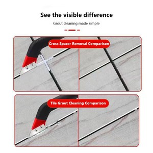 Tile Grout <b>Cleaning</b> Knife Caulking Edge Tool Set Hand Saw for Grout & Corner Removal Joints & Seams - Product Image 2