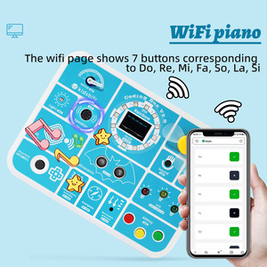 Kidsbits 2025 Nâng Cấp Phiên Bản Gốc Lập Trình Học Tập Starter Kit <span class=keywords><strong>ESP</strong></span>-32 Nhà Sản Xuất Mã Hóa Hộp V2.0 Trẻ Em Bằng Chứng Thiết Kế Giáo Dục - Product Image 5