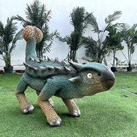 Modelo Animatrónico Realista de Dinosaurio Eléctrico Simulado, Robot Mecánico Perro Robot para Uso en Interiores y Exteriores