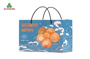 Boîtes à fruits <span class=keywords><strong>de</strong></span> <span class=keywords><strong>mer</strong></span> en carton ondulé jetables avec laminage mat et revêtement UV, durables et recyclables pour les marchés humides et les poissonniers - Product Image 6