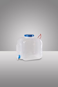 Conteneur d'<span class=keywords><strong>eau</strong></span> en plastique de qualité alimentaire sans BPA de 20 L, <span class=keywords><strong>bidon</strong></span> d'<span class=keywords><strong>eau</strong></span> portable pour l'extérieur avec <span class=keywords><strong>robinet</strong></span> pour le stockage d'huile et de vinaigre - Product Image 2