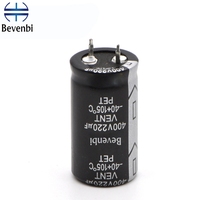 Bevenbi 22000uf 1000mfd 400v Condensateur électrolytique à borne enfichable pour amplificateur de puissance Cvr