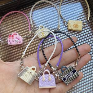 Bolso Bandolera Pequeño <span class=keywords><strong>de</strong></span> Resina <span class=keywords><strong>de</strong></span> la Serie For Style Fantasy, Decoración DIY <span class=keywords><strong>de</strong></span> Moda para Muñecas, Decoración <span class=keywords><strong>de</strong></span> Gran Marca para Vestir Muñecas - Product Image 4