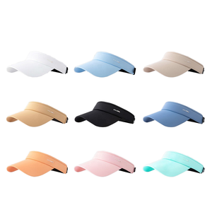 Bonnet de soleil d'été unisexe pour la course à pied, style coréen japonais, protection contre les UV, visière en soie glacée pour les sports de plein air, vente en gros - Product Image 2