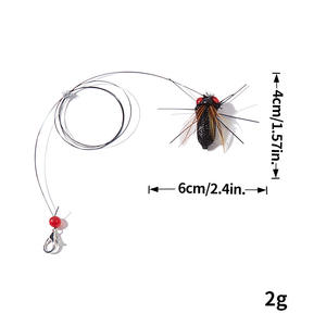 Jouet de mode moderne pour chat en plastique et TPR Simulation d'insecte Tête de remplacement amusante pour jouer avec les chiens Fournitures pour animaux de compagnie - Product Image 6