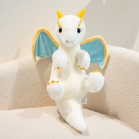 Vente en gros d'usine, jouets en peluche doux personnalisés, jouets en peluche dragon volant et dinosaure, jouet en peluche kawaii pour bébé, cadeau pour enfants