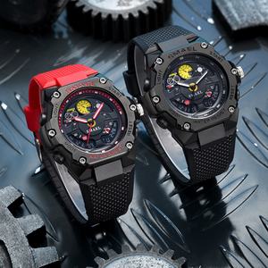 Relojes SMAEL 8092 al por Mayor, Reloj Digital para Hombre, Deportivo, Analógico, Digital, Resistente al Agua, con LED - Product Image 3