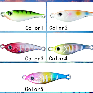 MISTER <strong>JIGGING</strong> Hot Sale 5g 15g 20g 30g Metal Lead Jig Fishing Lure Manufacturing Saltwater Long <strong>Cast</strong> Jig Lure - Product Image 2