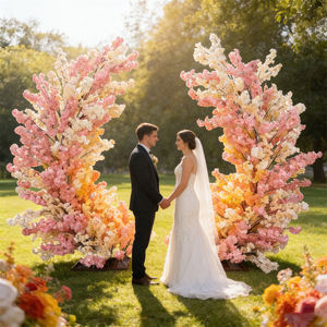 Arco de Flores de Cerezo Artificiales de Alta Calidad para Decoración de Bodas, con Flores de Sakura para el Día de San Valentín y Año Nuevo - Product Image 2