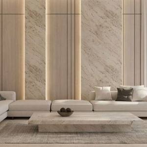 2025 Sang Trọng 3D Rắn PVC Tấm Đá Cẩm Thạch Tấm UV Bảng Điều Chỉnh Cho Sử Dụng Trong Nhà Không Thấm Nước WPC Tường Trang Trí Thiết Kế Cho Phòng Khách Sạn - Product Image 3