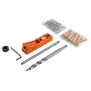 Juego de plantillas Truper para juntas ocultas, juntas de dedo de un tornillo - Product Image 2