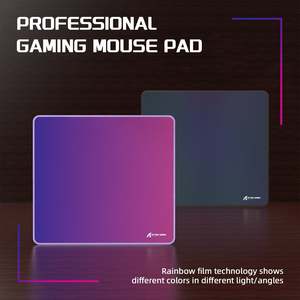 แผ่นรองเมาส์เกมมิ่ง At-tackShark CM03 ลายเรนโบว์ หนา 4 มม. กันน้ำ กันลื่น ยางอย่างดี มีสินค้าพร้อมส่ง ขนาด 17.72x15.75 นิ้ว - Product Image 4