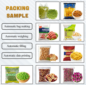 14 người đứng đầu Kết Hợp Quy mô PE phim đông lạnh thịt viên xúc xích cuộn máy đóng gói - Product Image 2