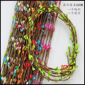 Guirnalda de Bayas y Enredaderas de Arte Floral de Shanghái, 65 cm, Decoración Hecha a Mano para el Hogar y Bodas - Product Image 4
