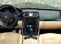 RoadNavi Compteur de Vitesse Auto Personnalisé pour Maserati Quattroporte 2004-2012 Lecteur DVD Voiture Carplay Sans Fil 4G 360