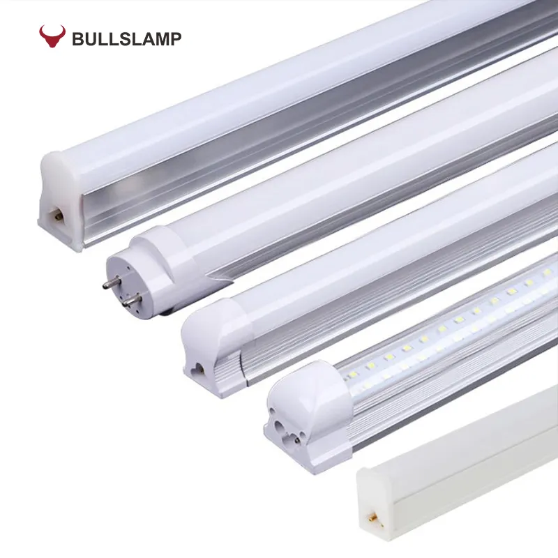T5 China Office Supermarket Suspended Fluorescent Led Linear Light Fixtures Wall Recessed Linear Led light Ceilling Shop Lights