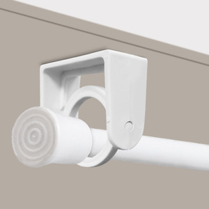 Tringle télescopique pour <span class=keywords><strong>rideau</strong></span>, Anneau de suspension, Tringle à chaussures rotative, Tringle à <span class=keywords><strong>rideau</strong></span> de salle de bain à niveaux, Support fixe, Crochet pour tringle de porte - Product Image 2