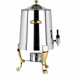 Dispensador de Bebidas de Acero Inoxidable Chapado en Oro de 13L, Dispensador Comercial de Café, Té y Jugos, Servidor de Bebidas Calientes para Buffet y Catering - Product Image 2