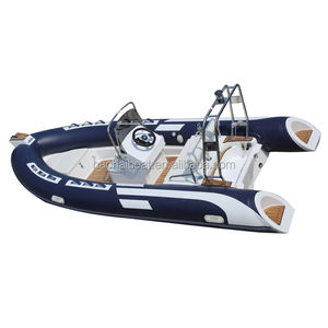 เรือยางเป่าลมได้สำหรับเรือออร์กา Rib480เรือยางทำจากไฟเบอร์กลาสความเร็วสูง - Product Image 2