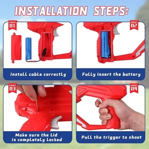 Elektrische Wasserpistole Automatisches Schießspielzeug mit Großer Reichweite für Sommer-Outdoor-Kämpfe und Partys Wasserspielzeug für Kinder und Jungen - Product Image 5