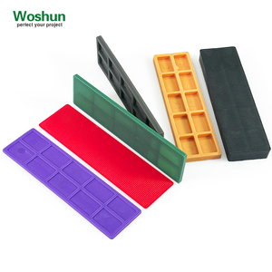 Woshun 100x28mm Blocs de calfeutrage plats en plastique de haute qualité pour vitrage, fenêtres et isolation thermique - Product Image 1