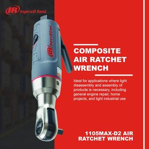 ประแจลม Ingersoll Rand รุ่น 1105MAX-D2 ขนาด 1/4 นิ้ว ความเร็ว 300 รอบต่อนาที ด้ามจับแบบ Comfort Grip ผลิตจากโลหะชุบโครเมียม - Product Image 2