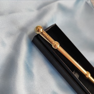 Pure Copper <strong>Acupuncture</strong> Massage <strong>Pen</strong> Facial Reflexology Massage Tool with a Cloth Bag for Face Back SPA <strong>Therapy</strong> Stimulator - Product Image 3
