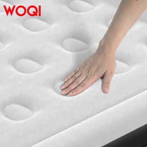 Kasur Angin Tiup WOQI Double Full-Body Support dengan Pompa Listrik Terintegrasi, Konstruksi PVC Tahan Lama, Desain Terangkat - Product Image 4