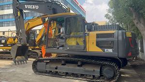 Mini pelleteuse hydraulique Volvo EC210D d'occasion modèle 2020 de type chenille avec boîte de vitesses moteur PLC Core Components à Shanghai - Product Image 4