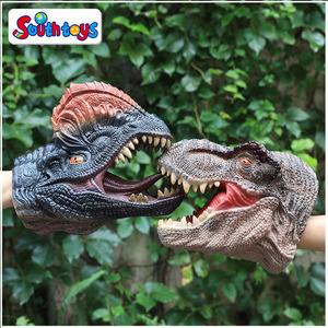 Morbido Animale di Gomma Testa di Dinosauro Giocattolo del Burattino di <span class=keywords><strong>Mano</strong></span> Per I Bambini - Product Image 5
