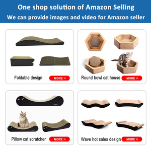 2022 Huisdierenproducten Duurzame Fabriek Op Maat Gemaakt Milieuvriendelijk Veiligheidspapier Gegolfd Kattenkrabber Speelgoed - Product Image 6