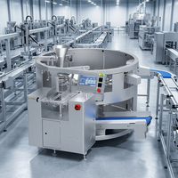 GDS210B-10 Machine de remplissage et d'emballage multifonction 10 stations pour sachets préformés à bec verseur, pour liquides visqueux, 50 sachets/min