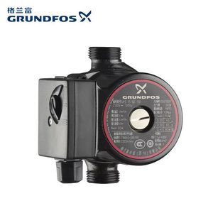 Pompe de circulation Grundfos Ups25 60 230V 50Hz, corps en fonte, pour chauffage par le sol et radiateurs HVAC - Product Image 1