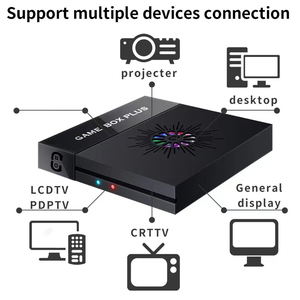 Gamepads <span class=keywords><strong>Wireless</strong></span> portatile 4K HD WiFi <span class=keywords><strong>TV</strong></span> BOX Video Gaming Stick Display 80 emulatori FC Arcade Retro classico console per videogiochi - Product Image 5