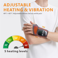 ONEYAYA-Ceinture de massage chauffante sans fil pour poignet, coude, hanches, compresse chaude et vibration