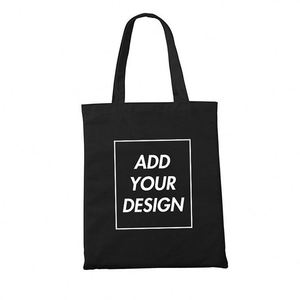 Bolsa de Lona de Algodón Personalizable Promocional Siy1830, Bolsas de Compras Reutilizables con Logotipo Impreso Personalizado - Product Image 2