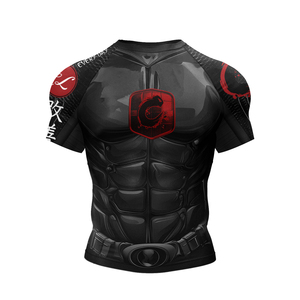 Magliette da <span class=keywords><strong>Uomo</strong></span> per Palestra con Stampa Digitale, Vestibilità <span class=keywords><strong>Slim</strong></span>, in Maglia, Personalizzabili con Logo, Rash Guard per MMA BJJ - Vendita all'Ingrosso - Product Image 4