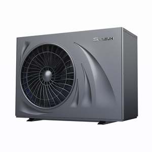 Bomba de Calor de Aire con Carcasa Negra Delgada, Alto Rendimiento Energético, Sistema de Calefacción Radiante para Interiores - Product Image 1