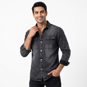 Men's Comfortable Casual <b>Denim</b> <b>Jacket</b> Versatile Winter Outdoor Activities Jean <b>Jacket</b> - Product Image 1