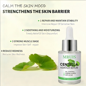 Suero <span class=keywords><strong>de</strong></span> Centella Asiática <span class=keywords><strong>de</strong></span> 30 ml al por Mayor, Marca Privada, Control <span class=keywords><strong>de</strong></span> Grasa, Reduce Poros, Anti-Acné, Calmante e Hidratante para Piel Propensa al Acné - Product Image 5