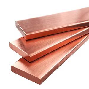 Reine Kupfer-Flachleiste 300A 380A 400A Kupfer-Sammelschiene für Verteilerkasten Erdung Kupfer-Busbar - Product Image 1