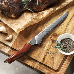 <span class=keywords><strong>Cuchillos</strong></span> de Cocina para Deshuesar de Acero Damasco en Polvo, Marca Compartida con <span class=keywords><strong>Chef</strong></span> Estrella, para Cortar y Deshuesar Carne y Aves - Product Image 4
