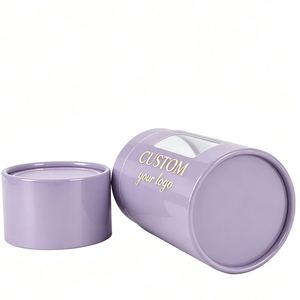 Boîtes d'emballage cosmétiques personnalisées imprimées, tube en carton cylindrique pour parfum et huile essentielle, écologiques et recyclables - Product Image 4