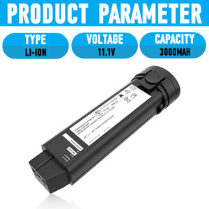 11.1V XSBT330 XSBT330AS 상어 WS632 WS632RGBRN WS632PKBRN, XSBT330AS XSBT330/3000mA 용 고성능 교체 배터리 - Product Image 2
