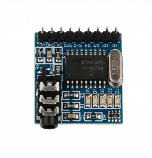 MT8870 DTMF Voice Decoder Board Module for Telephone Dialing Control and Audio Decoding Processing