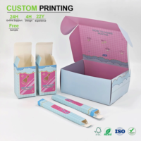Boîte cadeau en carton personnalisée avec couvercles, impression offset, vente en gros pour le stockage et les cosmétiques