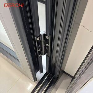 कस्टम सुरक्षा द्वि-गुना एल्यूमीनियम बाइबिल पैटियो दरवाजे - Product Image 4