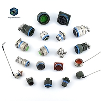 Connecteurs circulaires MIL-DTL-38999 série 6 broches D38999 J599, fiche aviation, boîtier en acier inoxydable/aluminium, indice de protection IP68